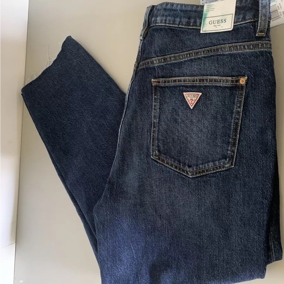 NWT Guess women’s high rise jean denim blue jeans size 30 - Picture 4 of 12